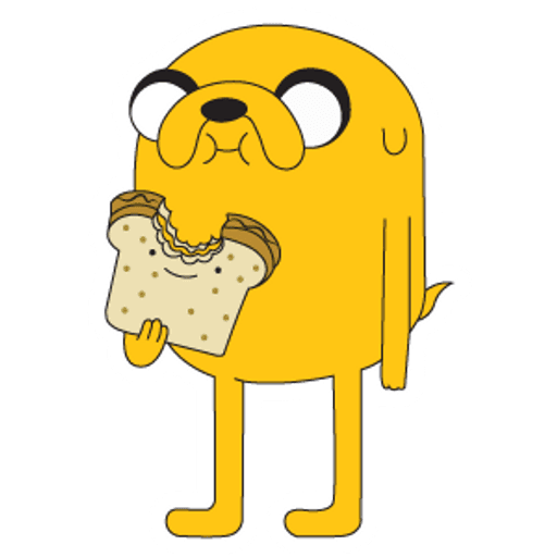 Jake and a sandwich